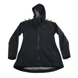Nike Tech Pack Bonded Windrunner Jacket Black Hooded Parka 883489-010 Mens Small